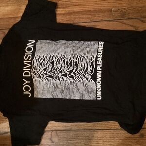 Joy Division Unknown Pleasures Album Rock Band Tee m